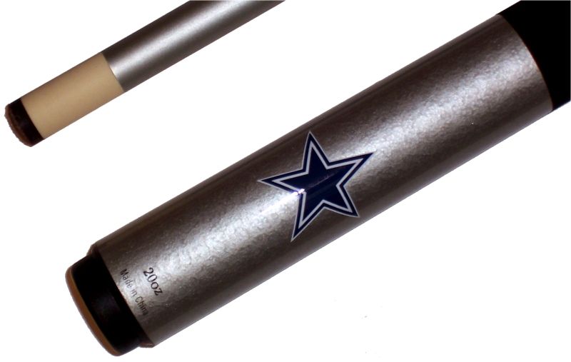 NFL Dallas COWBOYS Pool Billiard Cue Stick FREE CASE  