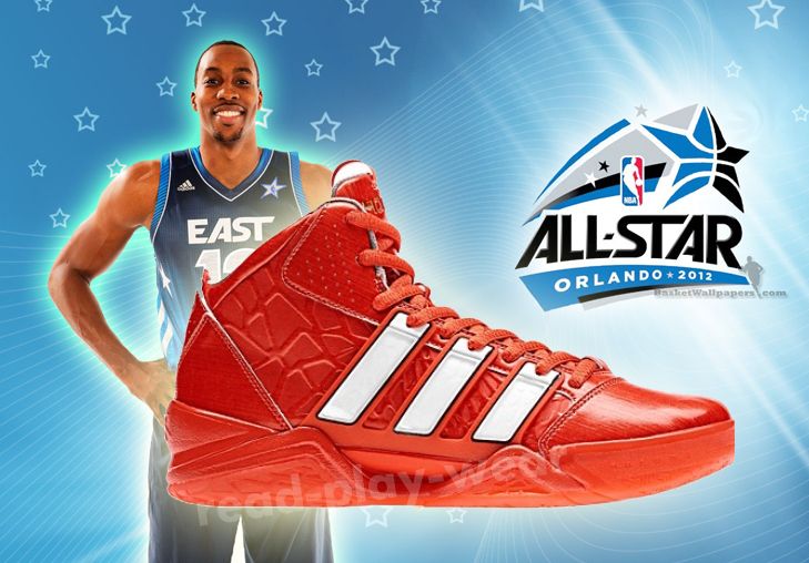 New Adidas Mens Adidas adipower DWIGHT HOWARD 2.0 ALL STAR 2012 