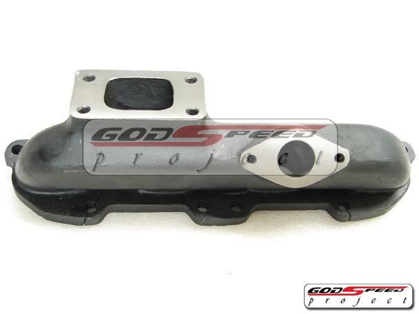 GSP ECLIPSE 420A DOHC T3 FLANGE T3/T4 2.0L CAST IRON TURBO MANIFOLD 