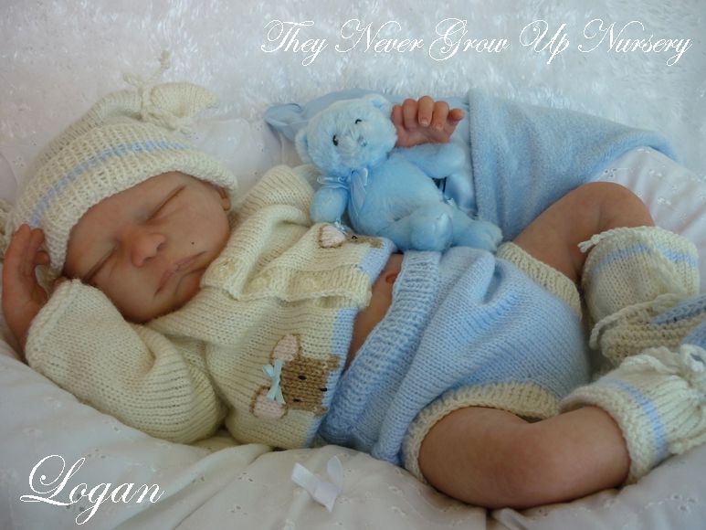 LOGAN VINYL REBORN DOLL KIT ~ ANATOMICAL CORRECT TORSO~  