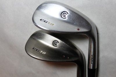 Cleveland CG10 54* Satin & 60* Gunmetal Wedge Set Steel Golf Club 