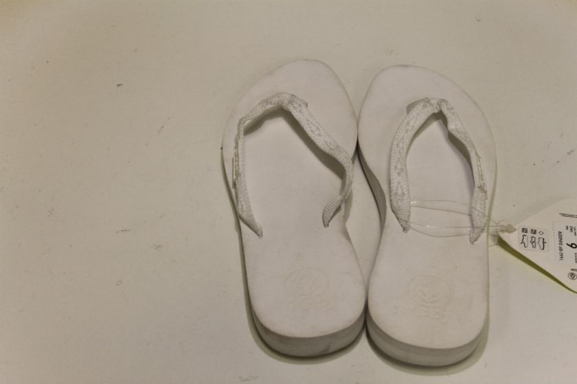 NEW REEF GINGER SANDALS ALL WHITE WOMEN US 6 US 9 US 10  