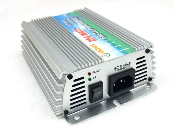 200Watt Grid Tie Power Inverter For Solar Panel Generator 110V/220V 