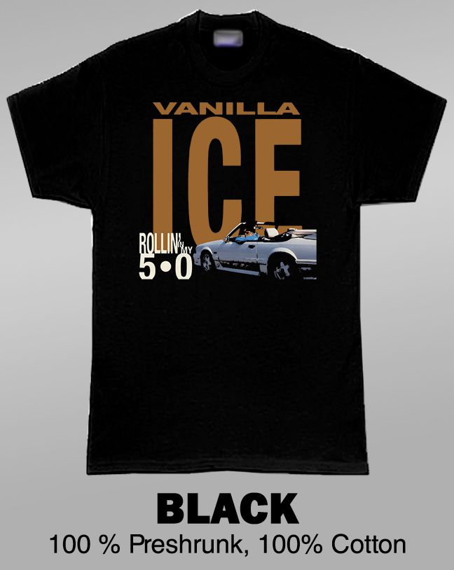 Vanilla Ice Mustang 5.0 T Shirt  