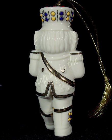 Lenox China Jewels Nutcracker Suite Drummer Ornament BX  