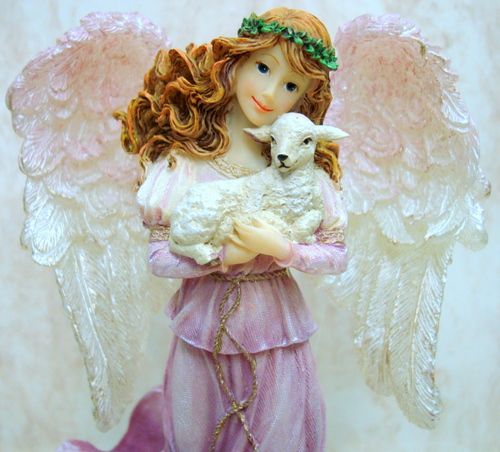 BOYDS BEARS Grace Guardian ANGEL Faith LAMB 4022325  