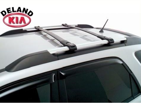 06 2010 KIA SPORTAGE ROOF RACK CROSS BARS OEM 07 08 09  