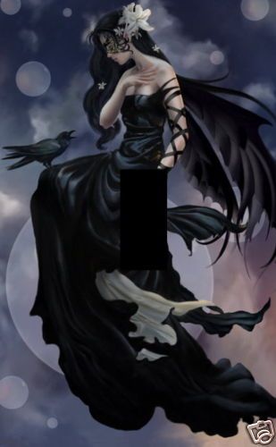 GOTHIC DARK ANGEL Light Switch Cover Single Toggle Gift  