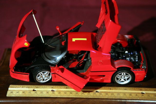 Sale is for one used FERRARI F50 MAISTO DIECAST CAR as pictured above 