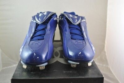 NIB UNDER ARMOUR THIEF METAL BASEBALL CLEATS MENS SIZE 13 BLUE 