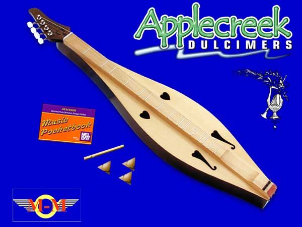 Applecreek ACD100 Appalachian Mountain Teardrp Dulcimer  