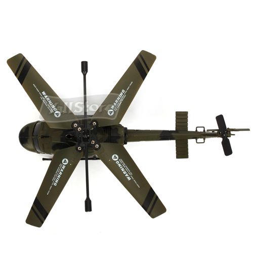 UDI RC Remote control 3.5Channel Military Infrared GYRO Helicopter 