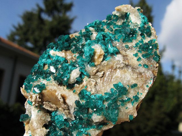 Minerali °°°° STUPENDO DIOPTASIO in CRISTALLI  