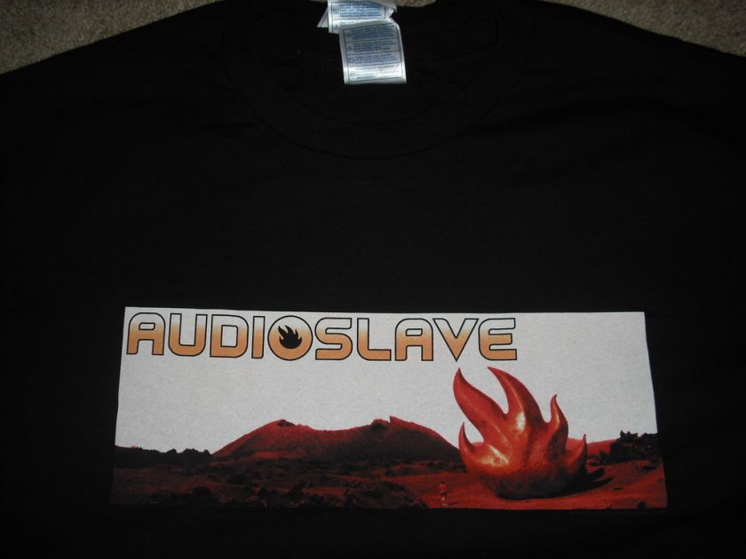 AUDIOSLAVE Audiocover 2003 Tour T Shirt **NEW XL  