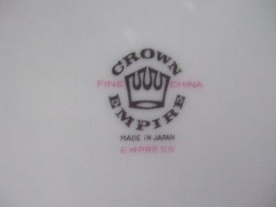 Crown Empire Japan Empress Oval Serving Platter Tray  