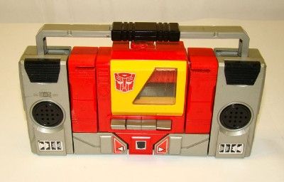 Blaster   1985 Vintage G1 Transformers Hasbro Generation 1 Free Ship 