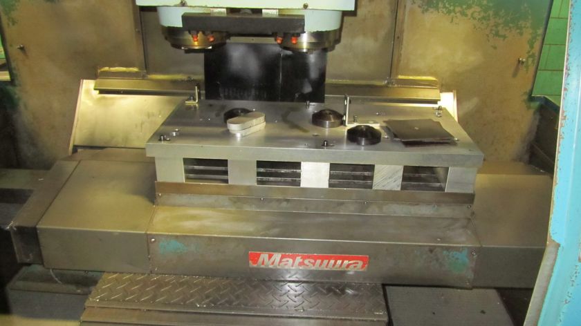 MATSUURA Twin Spindle Vertical Machining Center, Click to view larger 