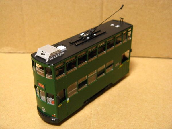 Bachmann CE00605 HONG KONG TRAM CAR   STANDARD GREEN  