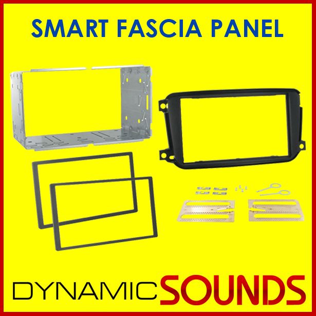 Smart ForTwo Double Din CD Fascia Fitting Kit CT23MM02  