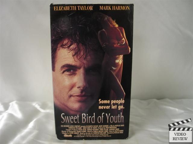 Sweet Bird of Youth VHS Elizabeth Taylor, Mark Harmon  