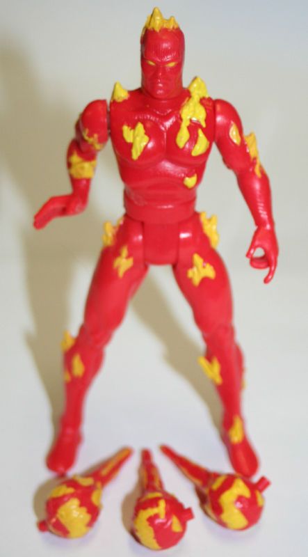 HUMAN TORCH Marvel Super Heroes Fantastic Four Toy Biz  