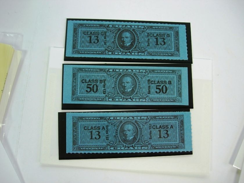   OLD Mint NH Cigarette Tax Revenue Stamps & others  