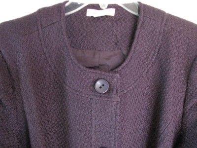 Coldwater Creek Wool Blend Pebbled Jacket   Colors  