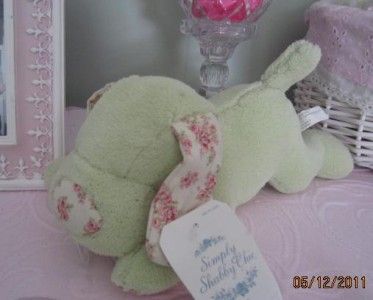 BNWT RACHEL ASHWELL SIMPLY SHABBY CHIC ROSE BLOOM PLUSH  