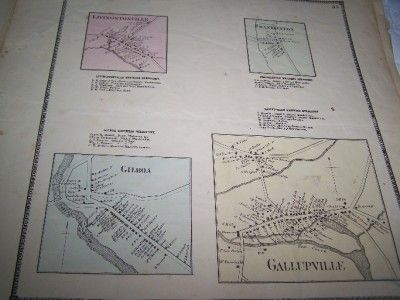 MAPS INCLUDE TOWNS OF BLENHEIM, BROOME, CARLISLE, COBLESKILL 