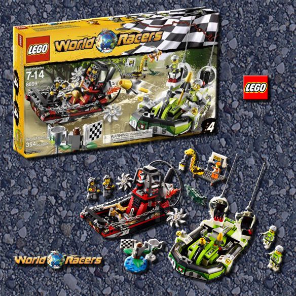 LEGO WORLD RACERS GATOR SWAMP V39   8899  
