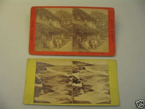 Cape Ann Pigeon Cove Massachusetts MA Stereoview Photos  