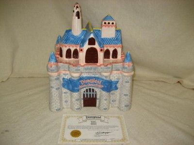   40th ANNIVERSARY NESTLE SLEEPING BEAUTYS CASTLE COOKIE JAR  