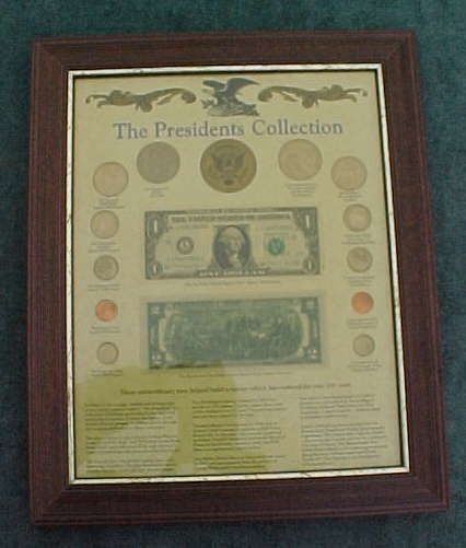 Presidents Collection Uncirculated Coins & History  