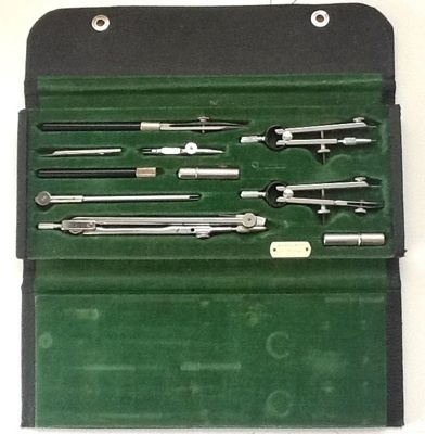 KEUFFEL & ESSER CO. MERCURY Vintage DRAFTING SET in Case  