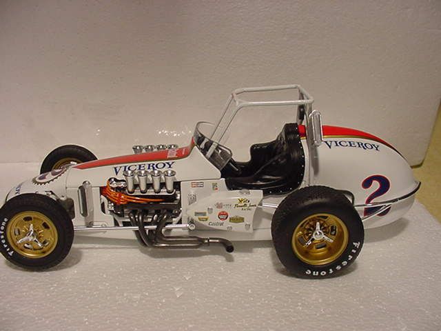 MARIO ANDRETTI VICEROY VINTAGE DIRT CHAMP CAR PARNELLI JONES GMP FORD 