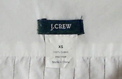 Crew Gorgeous Pintucked Smock Blouse/ Jacket Sz XS  