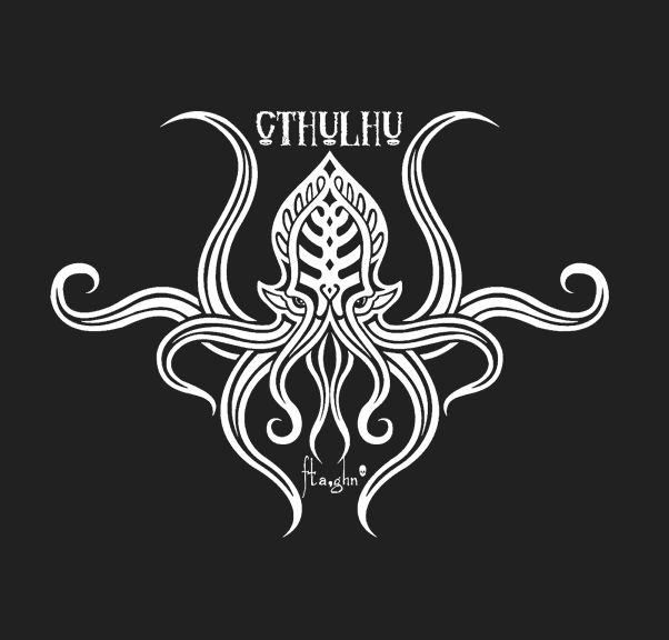 CTHULHU v1 CALL OF CTHULU DAGON LOVECRAFT T SHIRT S XXL  