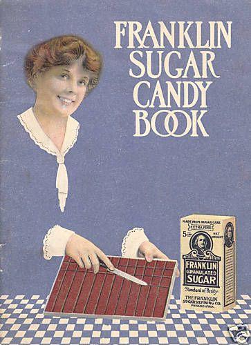 1900s Old Fashioned CANDY Cookbook Recipes Chocolate  