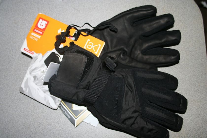 Burton AK Guide Glove L Black Skiing Sowboarding NEW  