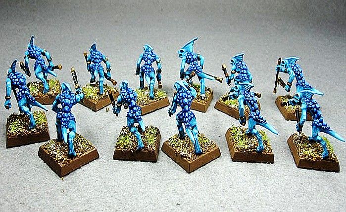 Warhammer Fantasy KPW Painted Lizardmen Skink Regiment  