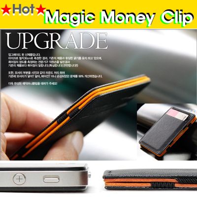 HOT★ MAGIC SLIM MONEY CLIP WALLET ID CARD HOLDER  