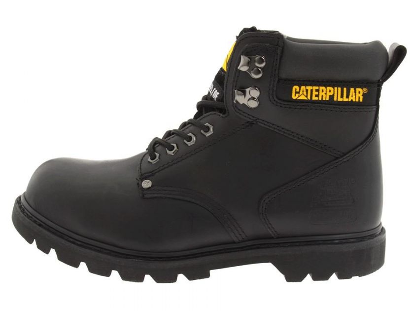 CATERPILLAR SECOND SHIFT Black P89135 Steel Toe Men 12  