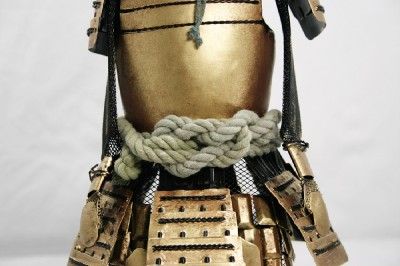 Medieval Knight in Suit of Japanese Ninja Ronin Armor  