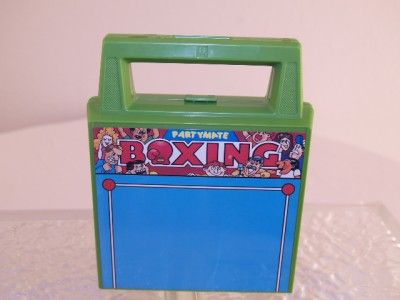 Vintage Tomy Toy partymate boxing case and wind ups 1980  