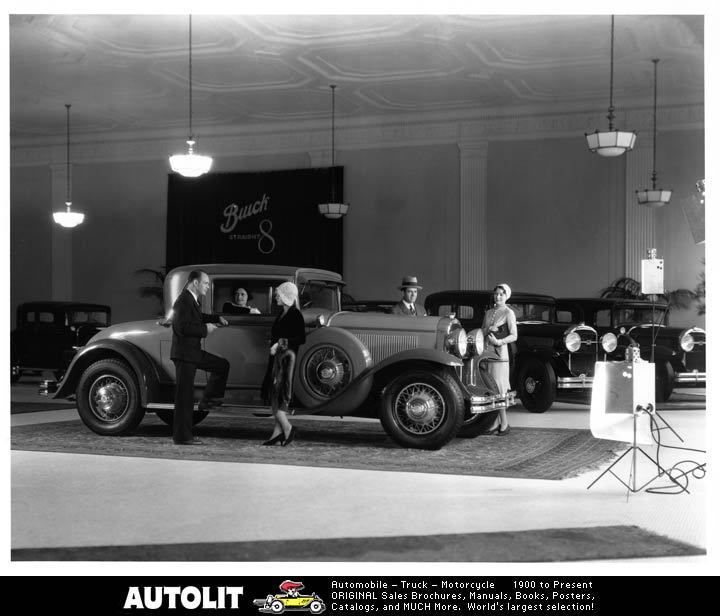 1931 Buick Model 8 90 Country Club Coupe Factory Photo  