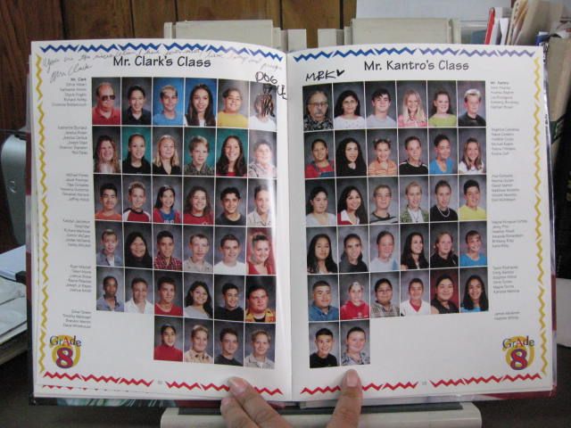 2002 Neil Hafley School Yearbook Manteca, CA  