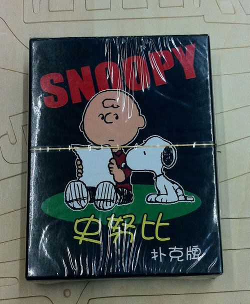 Cartoon Poker CUTE SNOOPY playing cards 54pcs  