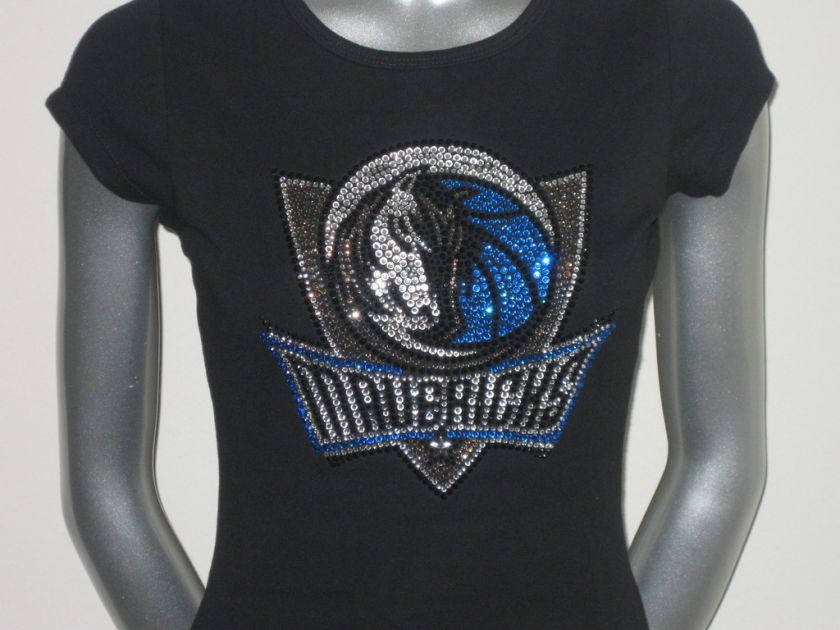 Dallas Mavericks Rhinestone Tee  