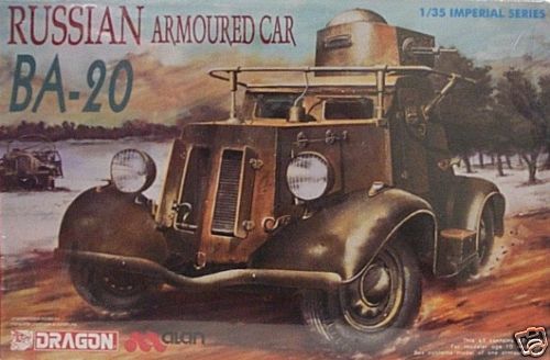 Dragon Alan 1/35 BA 20 Russian Armoured Car NIB  