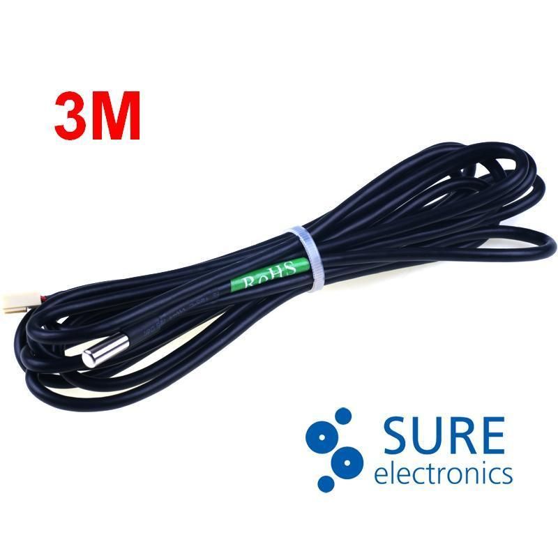 20pcs 3m Digital Thermal probe or sensor DS18B20 Rohs  